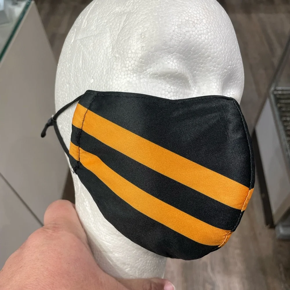 Pittsburgh Steelers NFL football logo Black Color Face Mask ~ one size fits most